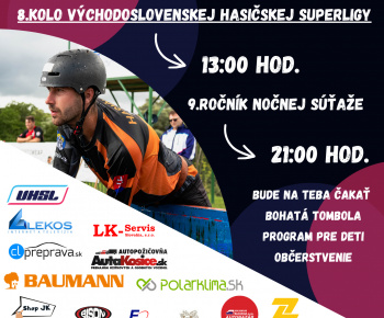 Aktuality / Pozvánka na 8. kolo východoslovenskej hasičskej superligy - foto