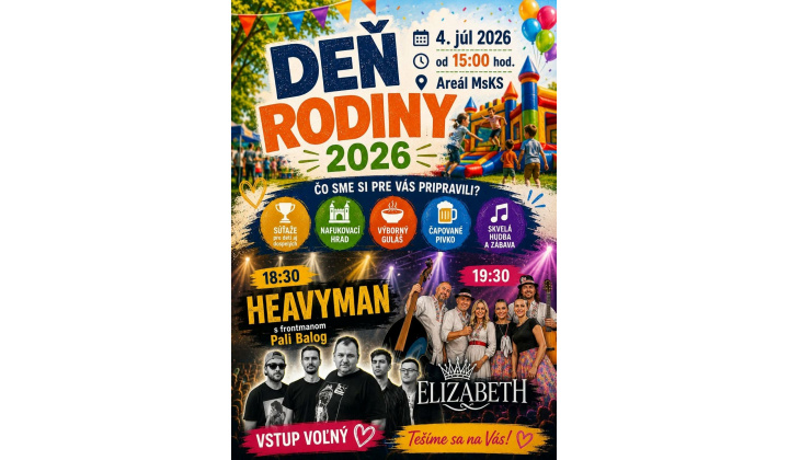 Pozvánka na deň rodiny