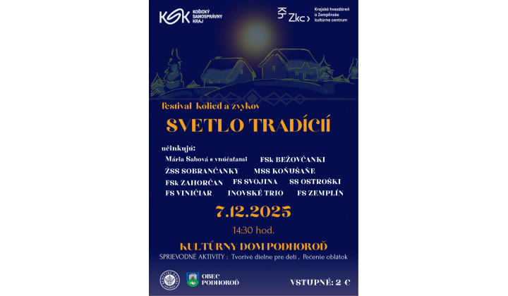 Pozvánka na festival kolied a zvykov