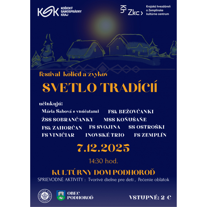 Pozvánka na festival kolied a zvykov