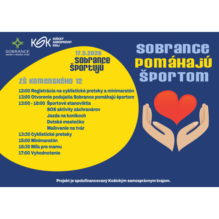 Sobrance pomáhajú športom